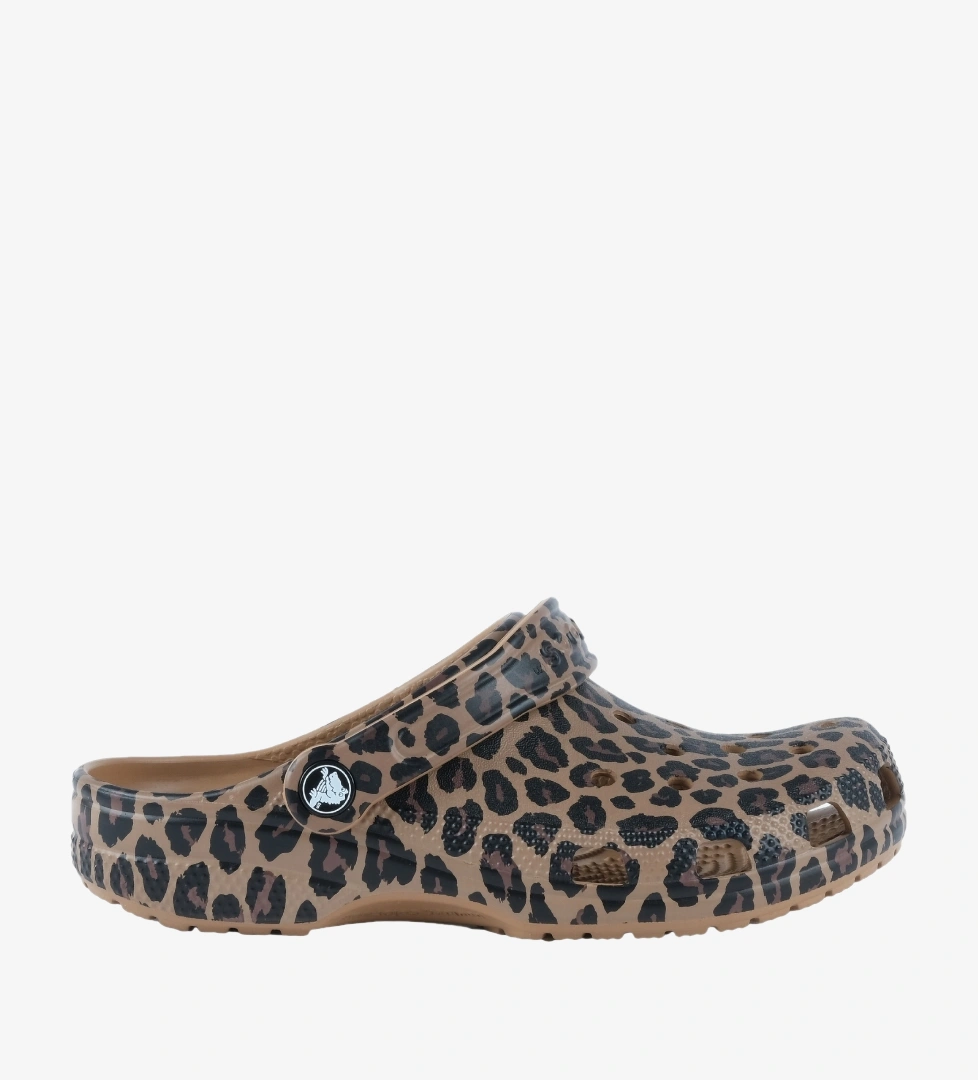 Crocs Classic Animal Kadın Kahverengi Terlik (211800-2LD)