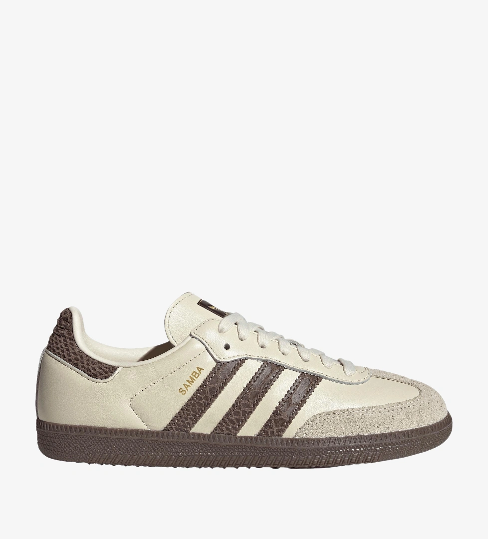 adidas Samba OG Kadın Krem Spor Ayakkabı (IH3980)