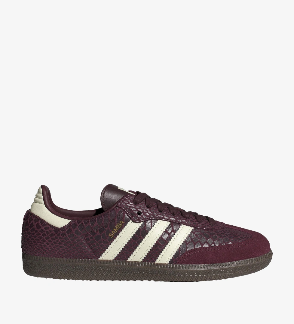 adidas Samba OG Kadın Bordo Spor Ayakkabı (IH3979)