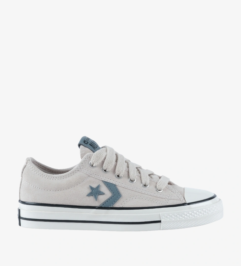 Converse Star Player 76 Suede Kadın Krem Spor Ayakkabı (A17855C.134)