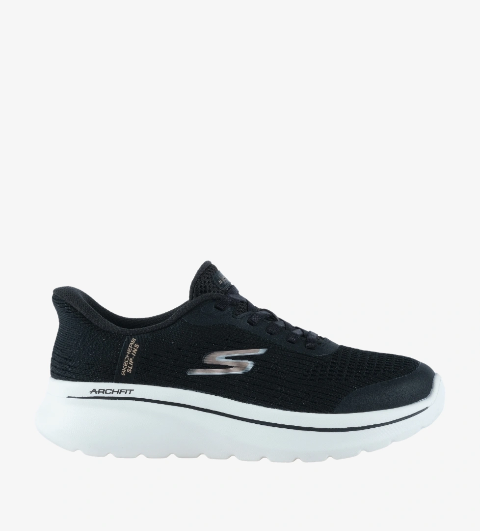 Skechers Go Walk Arch Fit Kadın Siyah Spor Ayakkabı (125852TK-BKW)