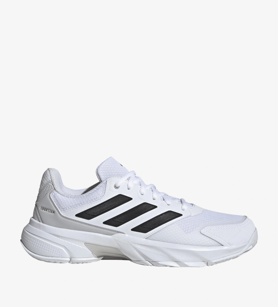 adidas Courtjam Control 3 Erkek Beyaz Tenis Ayakkabısı (IF7888)