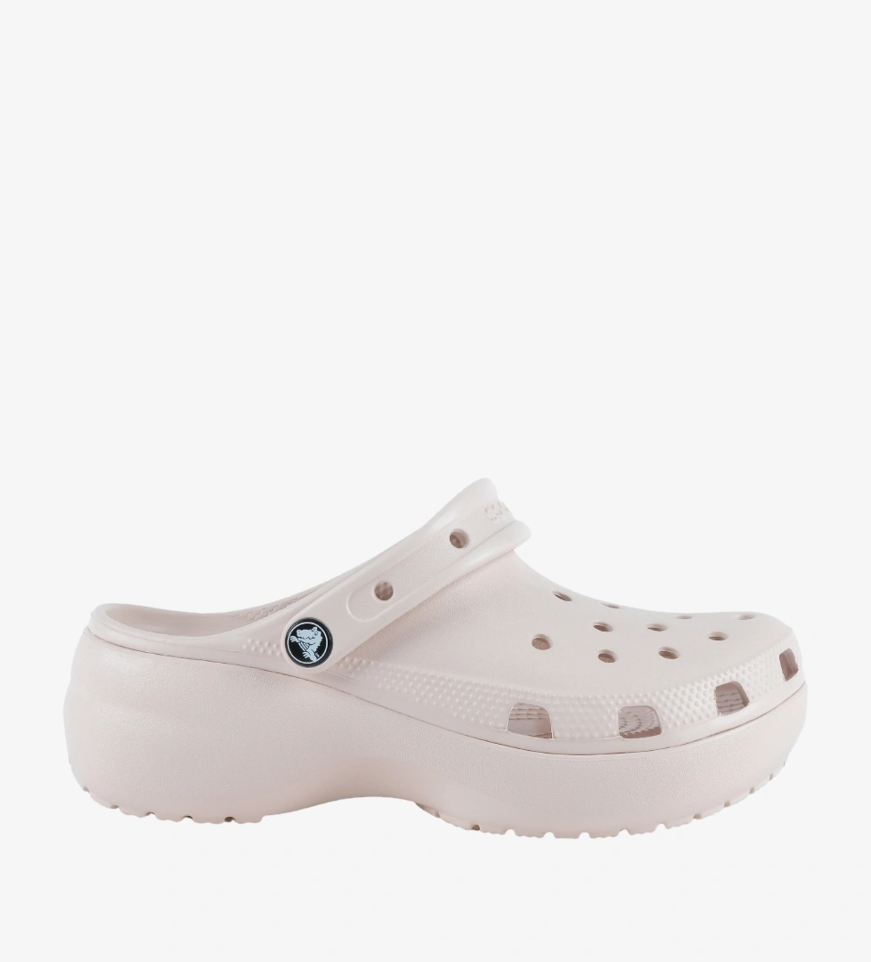 Crocs Classic Platform Clog Kadın Pembe Terlik (206750-6UR)