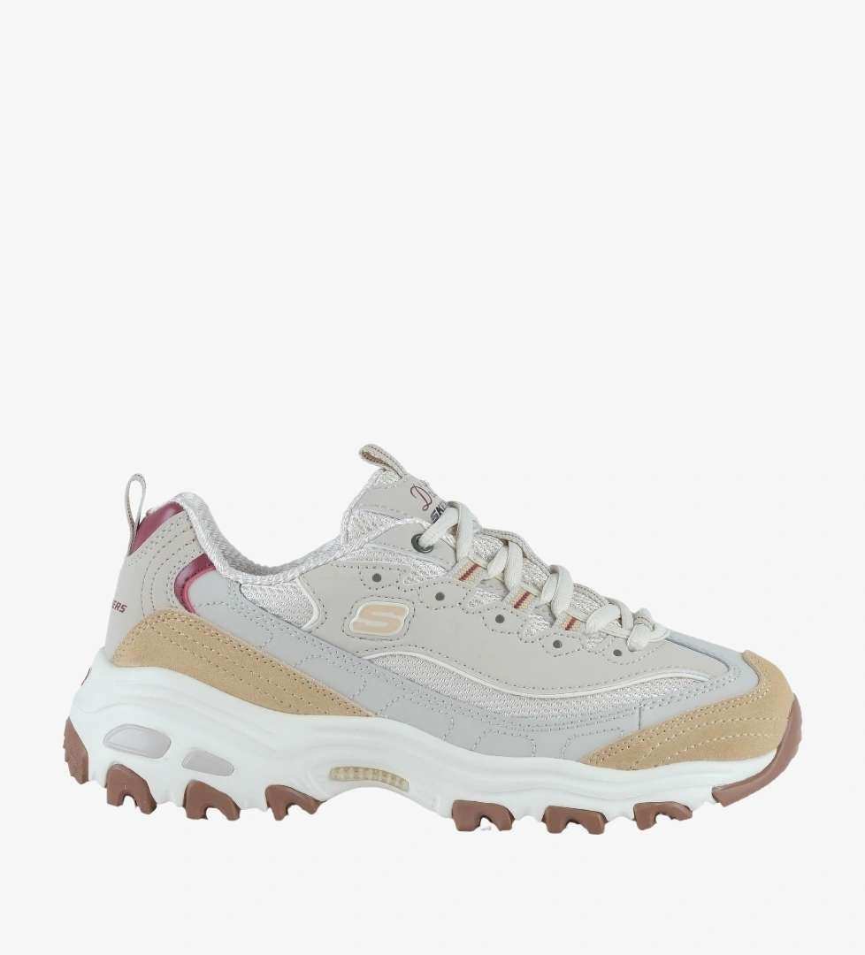 Skechers D'Lites Kadın Bej Spor Ayakkabı (13167-TPBG)