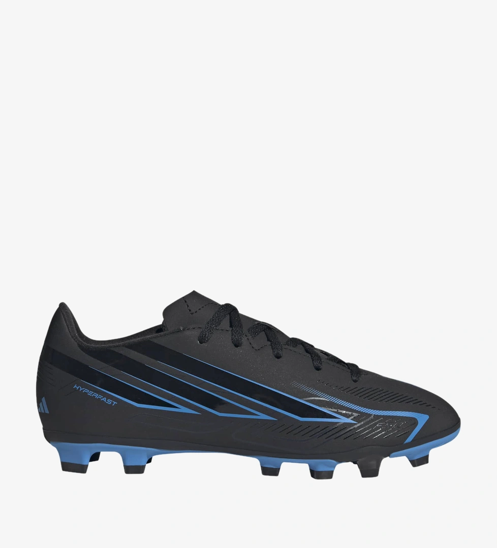 adidas F50 Hyperfast Club FG/MG Çocuk Siyah Krampon (KK1306)