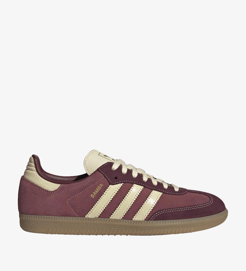 adidas Samba OG Kadın Bordo Spor Ayakkabı (KK2267)