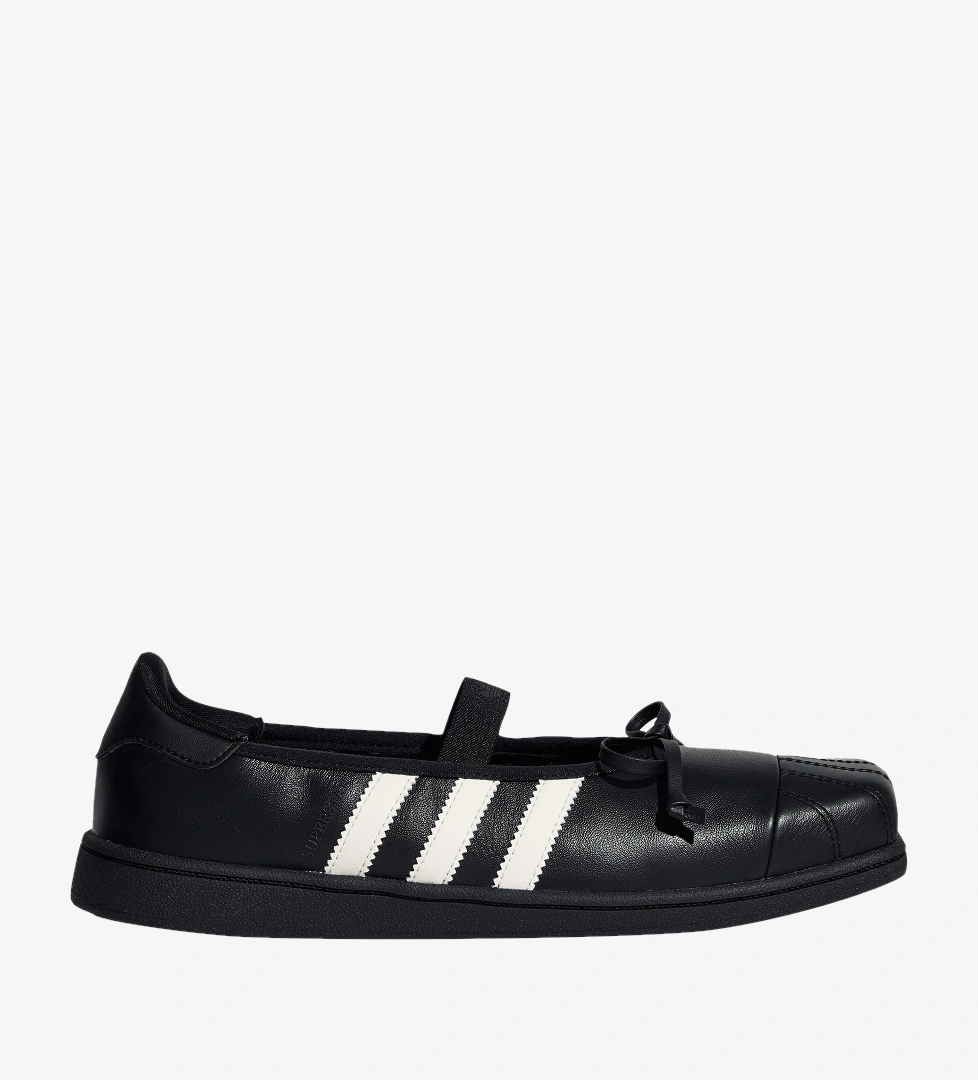 adidas Jennie Superstar SQ Kadın Siyah Babet Ayakkabı (LB3787)