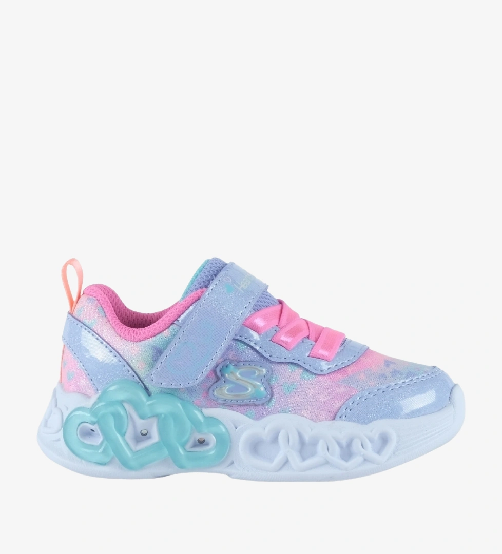 Skechers Infinite Heart Bebek Mor Işıklı Spor Ayakkabı (303261N-LVMT)