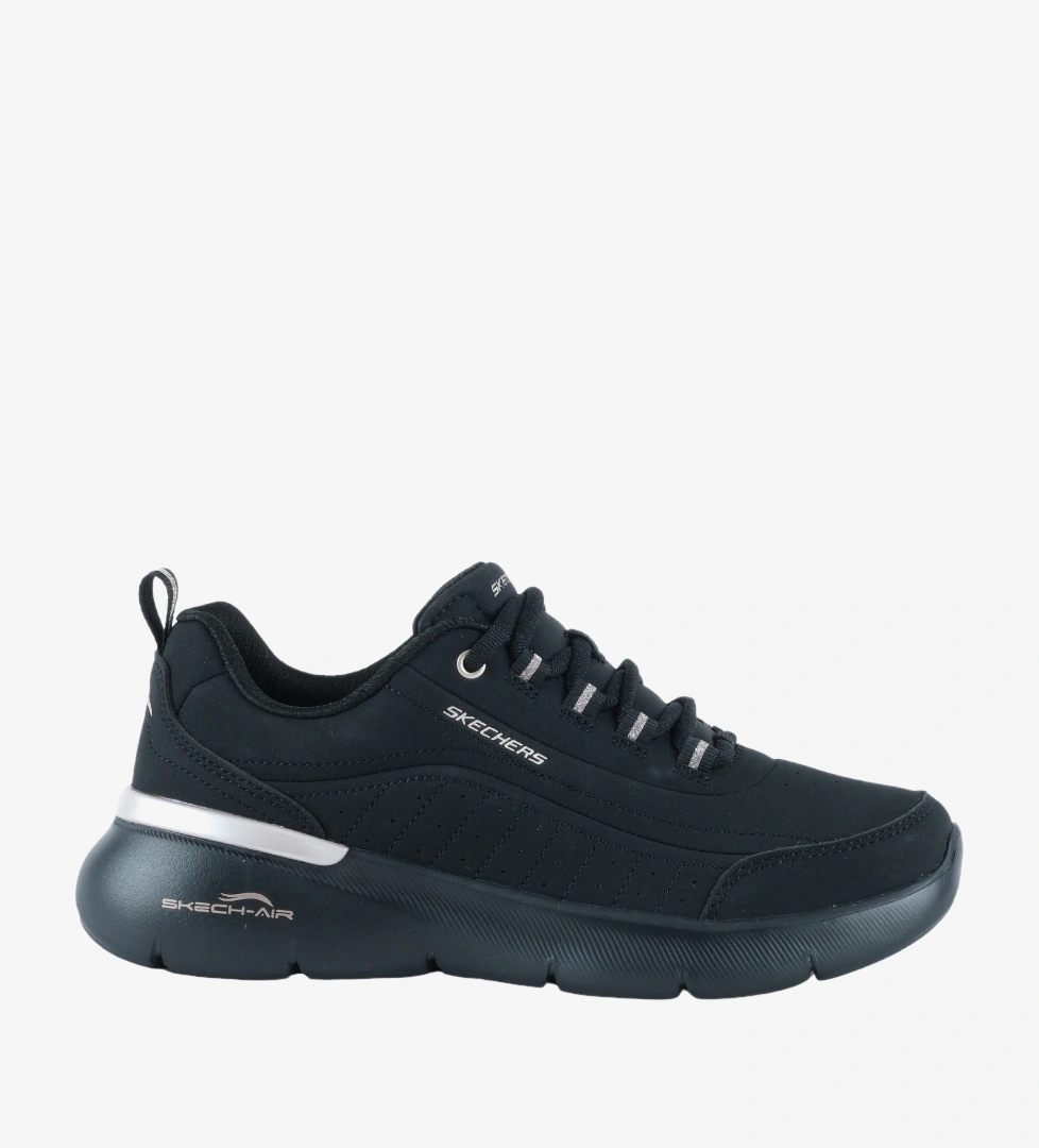 Skechers Skech-Air Dynamight 2.0 Kadın Siyah Spor Ayakkabı (150373-BKRG)