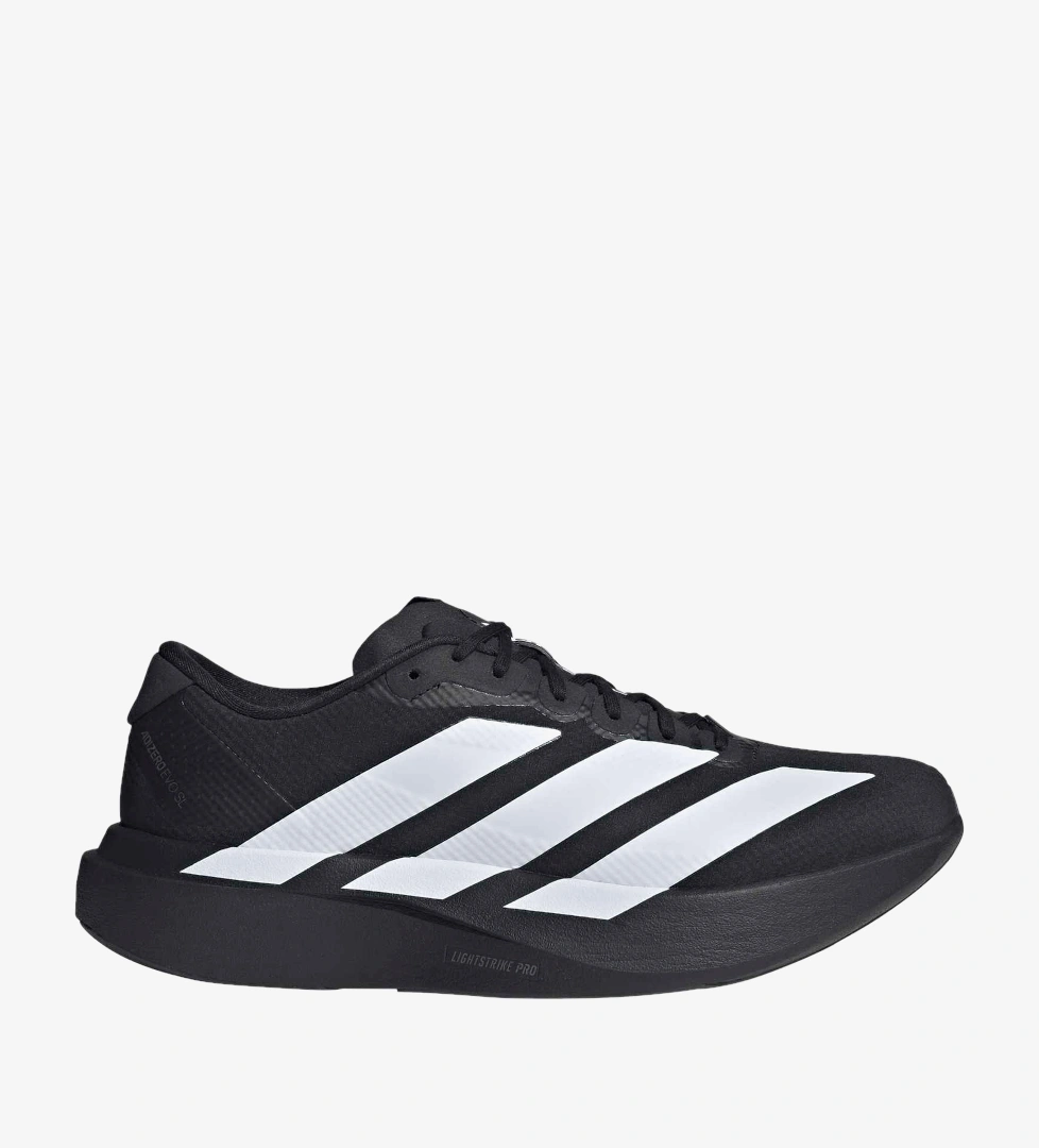 adidas Adizero EVO SL Woven Erkek Siyah Koşu Ayakkabısı (JR4728)