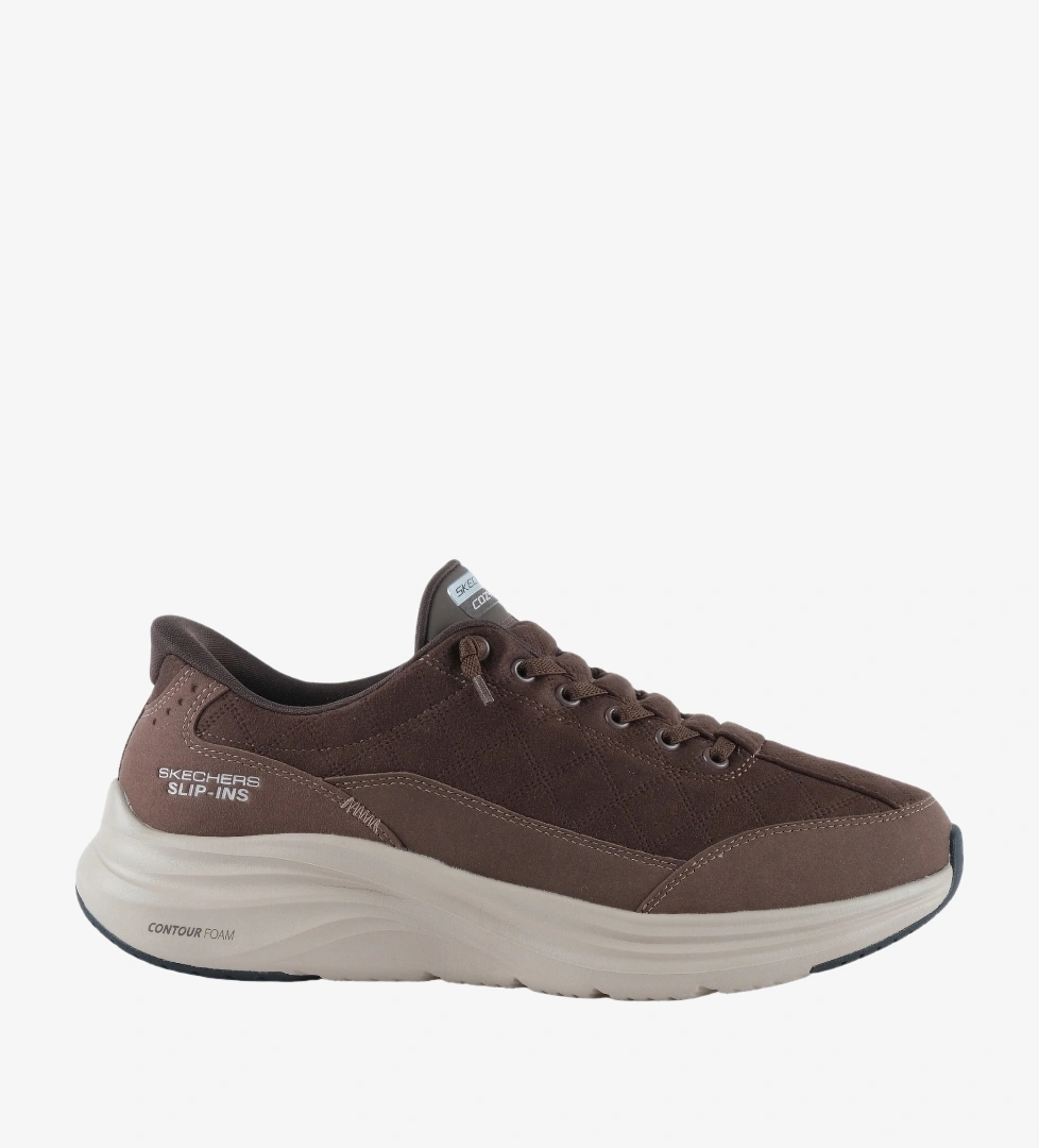 Skechers Contour Foam Erkek Kahverengi Spor Ayakkabı (233290-CHOC)