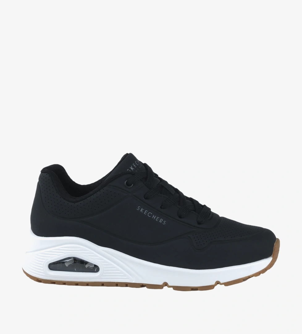 Skechers Uno Stand On Air Kadın Siyah Spor Ayakkabı (73690-BLK)