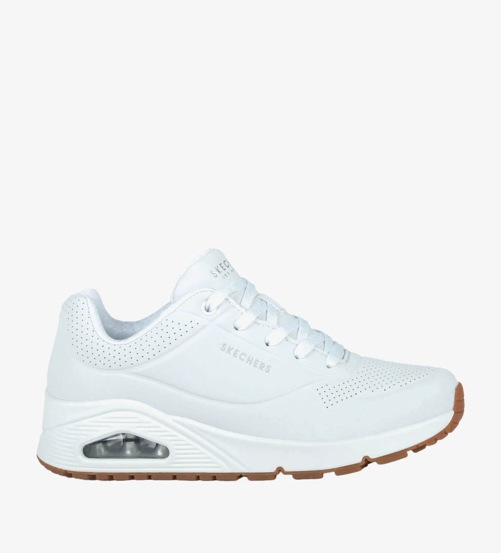 Skechers Uno Stand On Air Kadın Beyaz Spor Ayakkabı (73690-WHT)