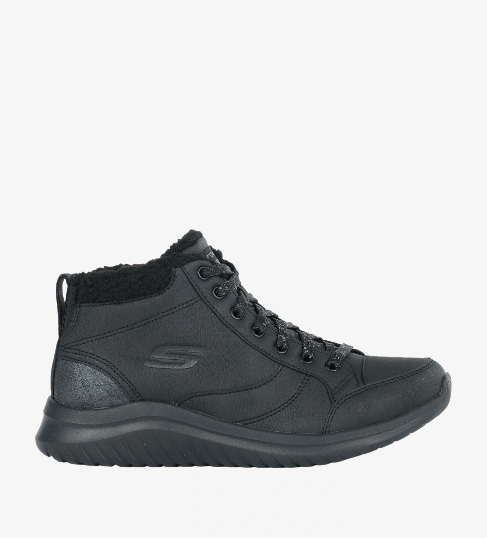 Skechers Ultra Flex 2.0 Kadın Siyah Bot (167323-BBK)