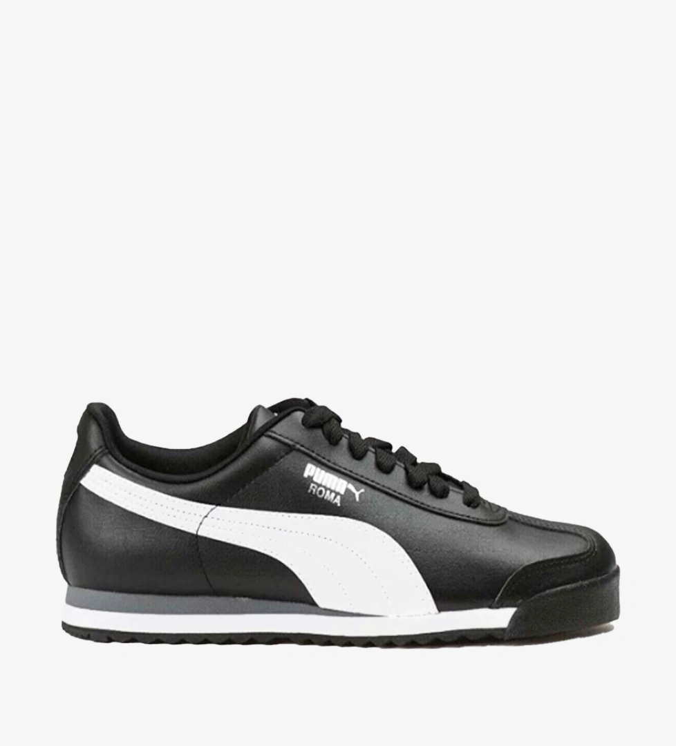 Roma Basic Unisex Spor Ayakkabı 353572 - Siyah-Beyaz