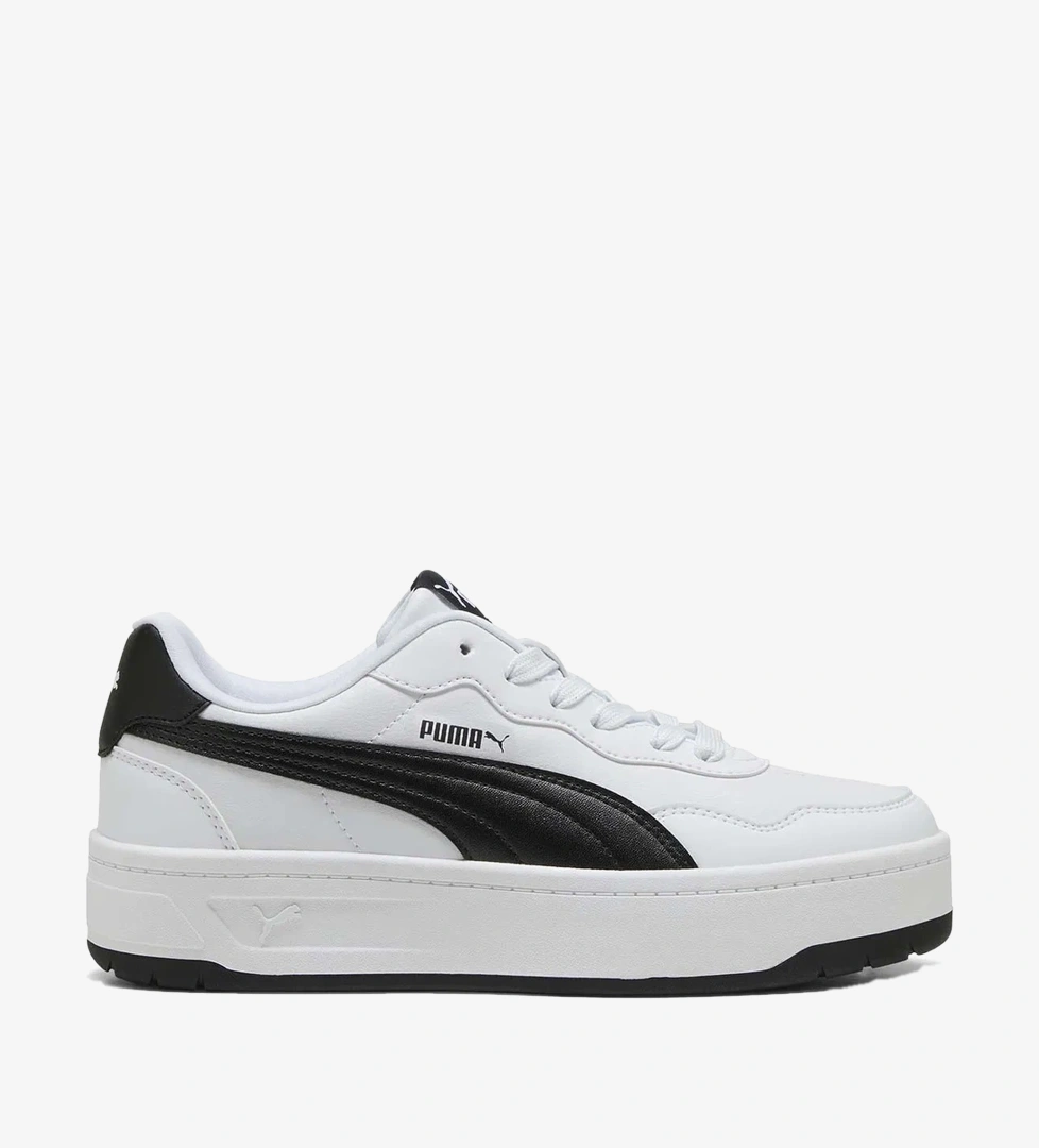 Puma Unisex Court Lally Skye Spor Ayakkabı 40036803 - Siyah-Beyaz