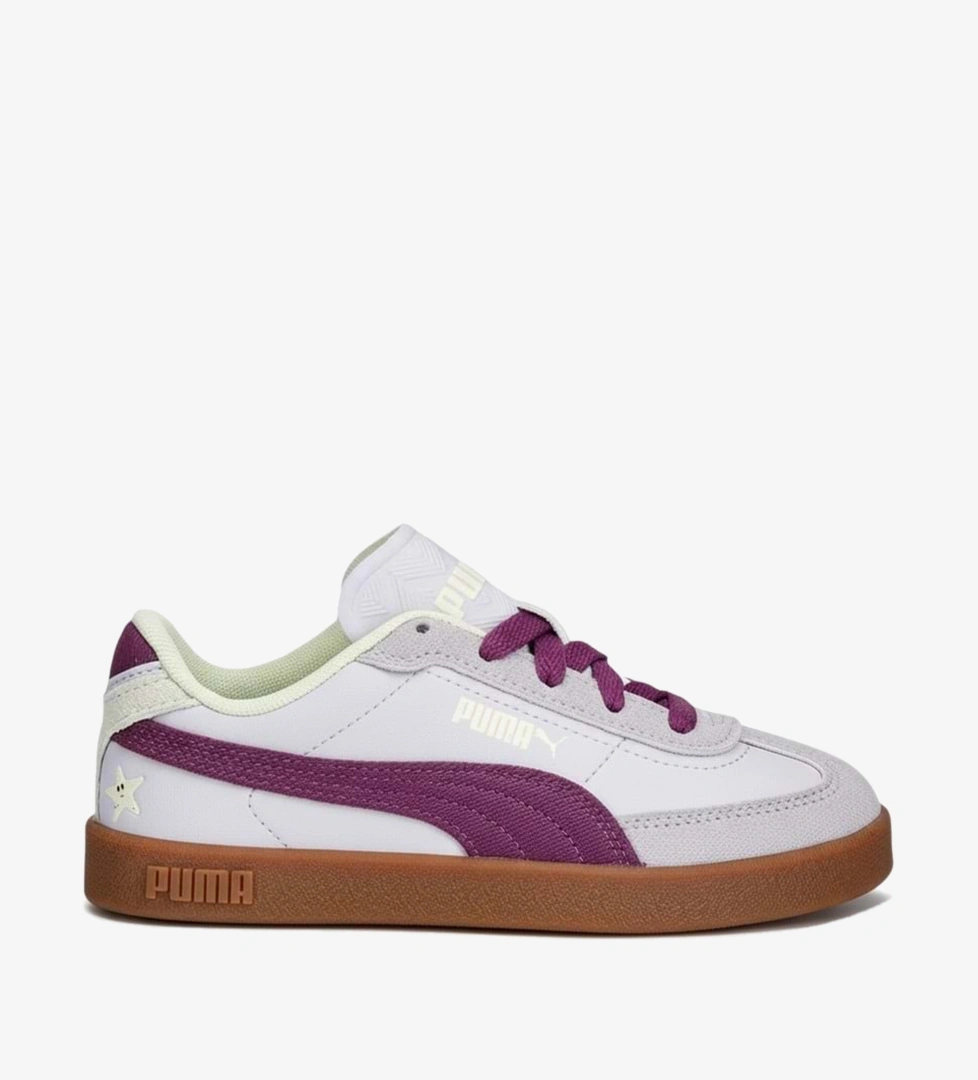 Puma Clup II Era Summer Çocuk Spor Ayakkabısı 406159 02 - Lila