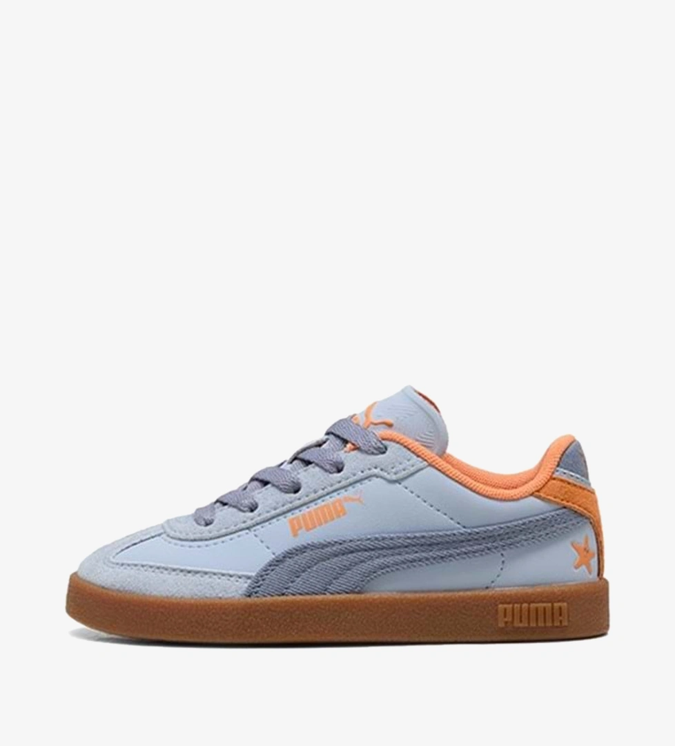 Puma Clup II Era Summer Çocuk Spor Ayakkabısı 406159 01 - A.Mavi