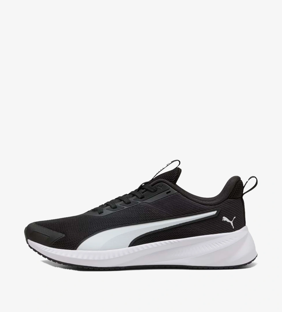 Puma Flyer Lite 4 Unisex Spor Ayakkabı 313499 01 - Siyah-Beyaz