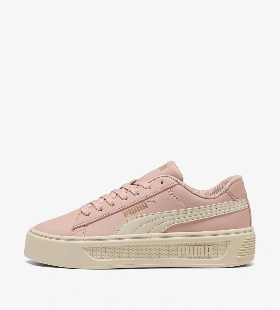 Puma Smash Platform Kadın Spor Ayakkabı 40617518 - Pudra