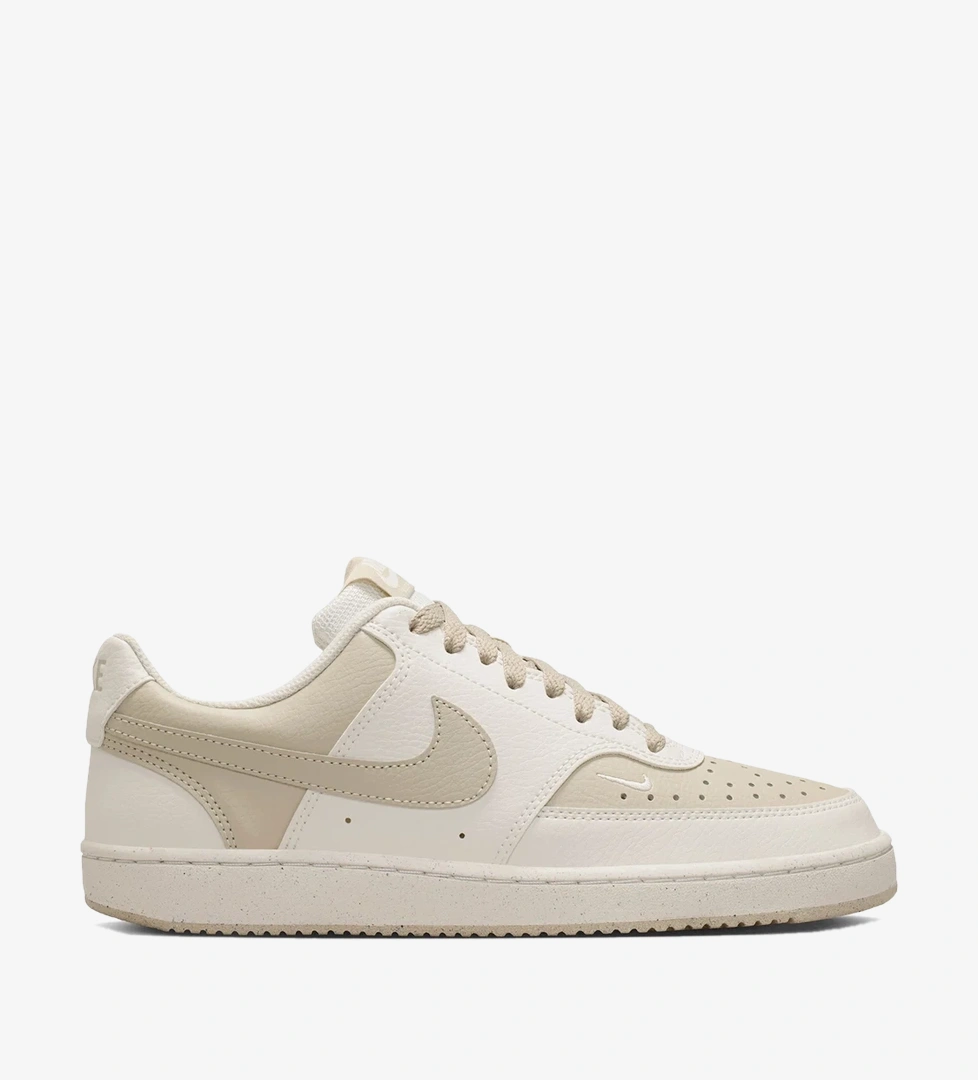 Nike Court Vision Low Next Nature Kadın Sneaker Ayakkabı FV9952-200 - Bej
