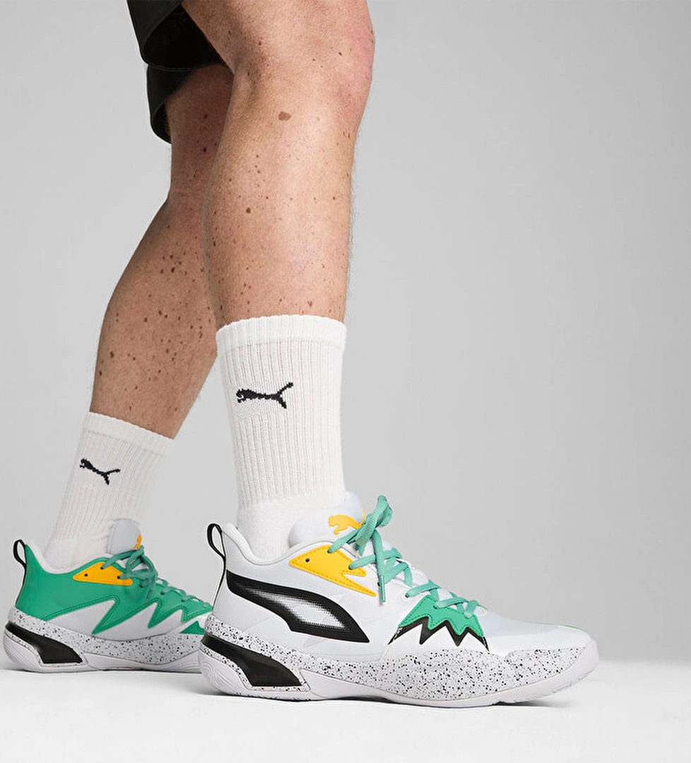 Puma Genetics Speckle Erkek Basketbol Ayakkabısı - Görsel 1