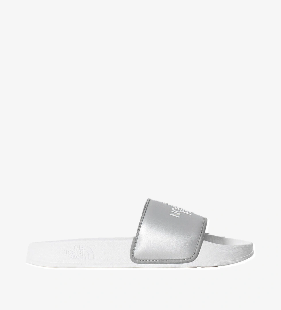 The North Face Base Camp Slide III Metallic Kadın Gri Terlik - Görsel 1