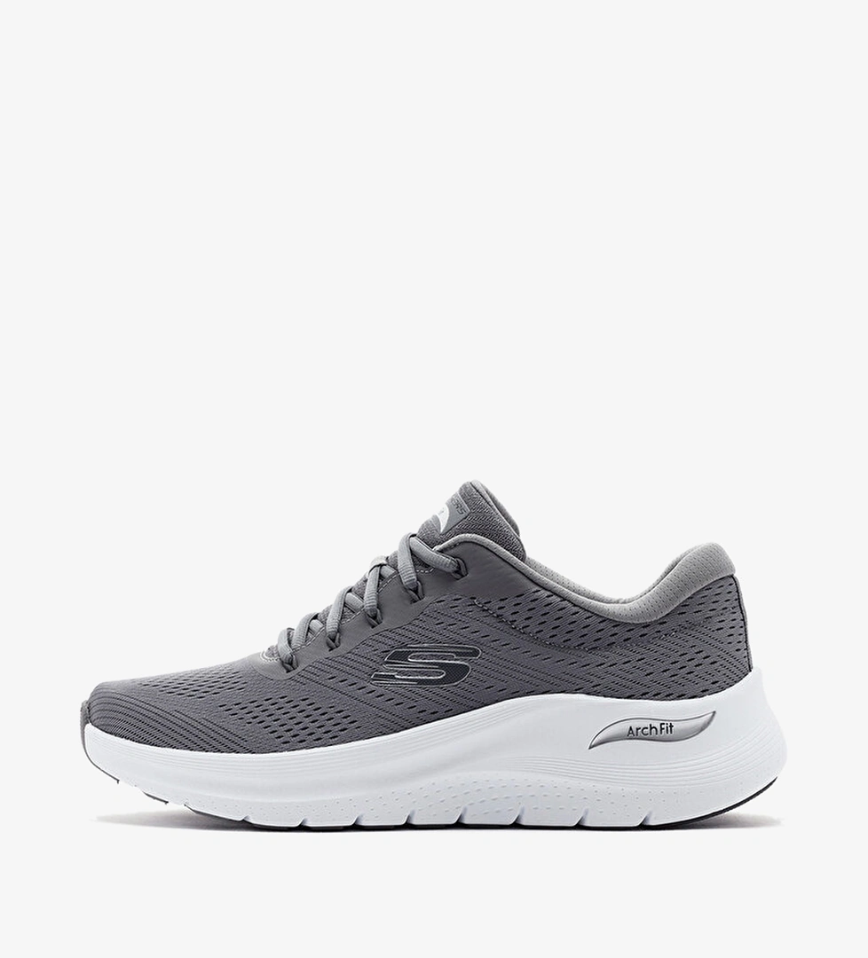 Skechers Arch Fit 2.0 Erkek Gri Spor Ayakkabı