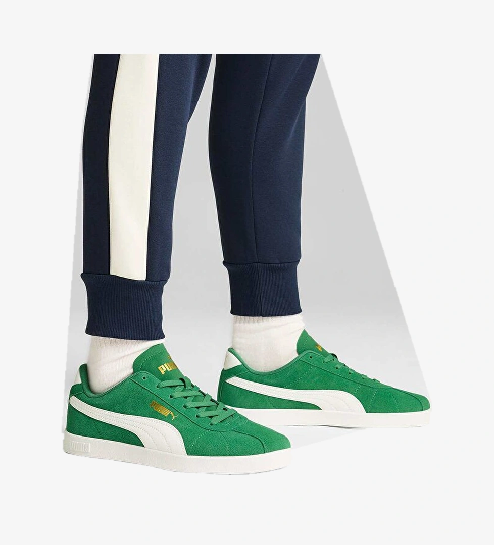 Puma Puma Club Unisex Ii Yeşil Spor Sneaker Ayakkabı 39744402 model görseli