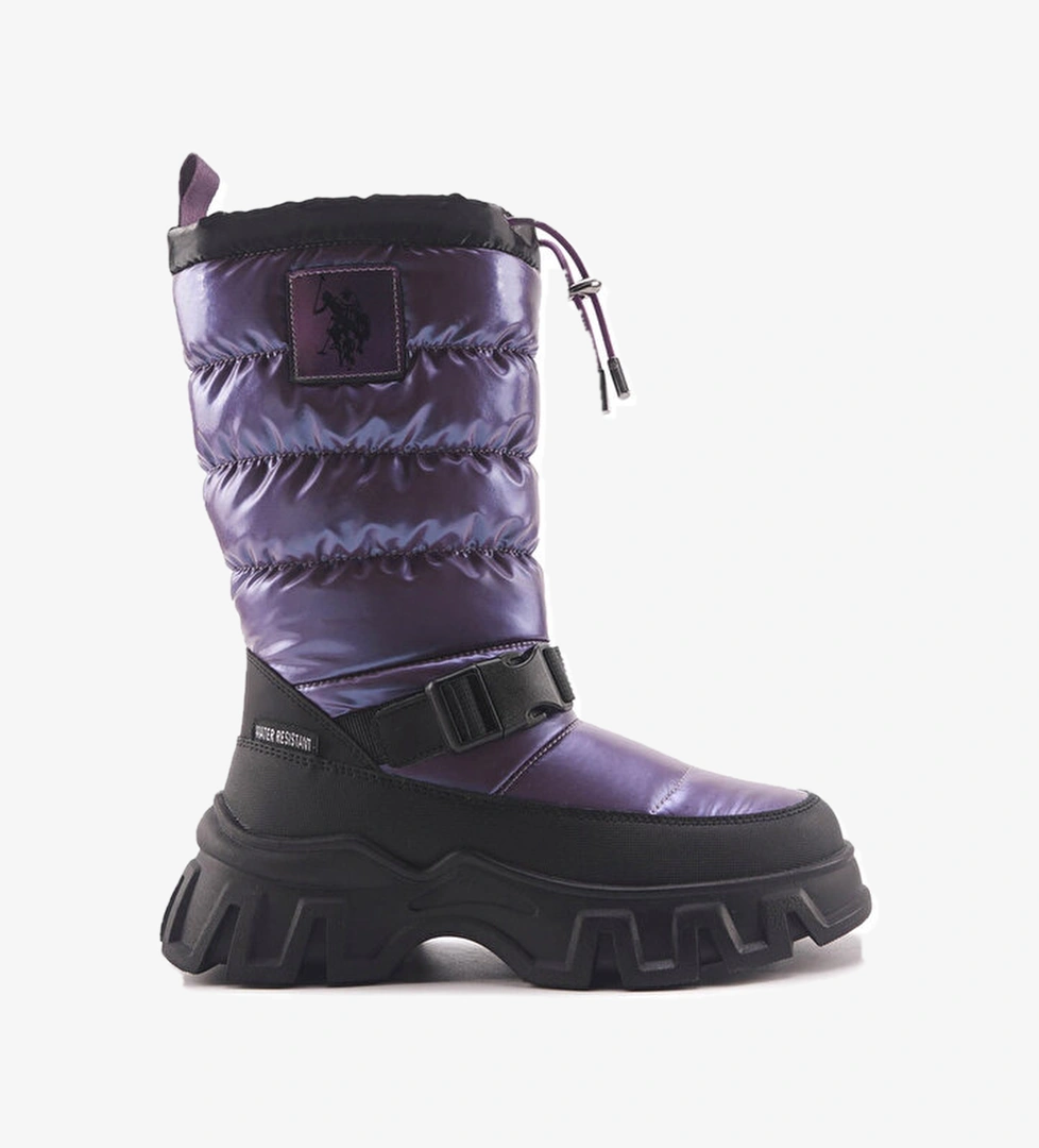 U.S. Polo Assn. Poretta Kız Çocuk Mor Bot - Görsel 1
