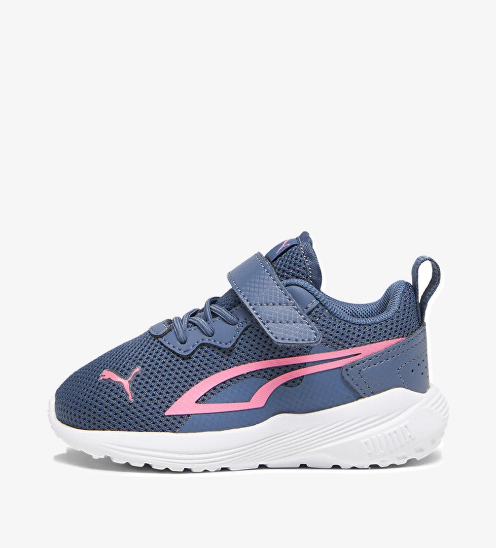 Puma All Day Active Ac Bebek Mavi Koşu Ayakkabısı - Görsel 1