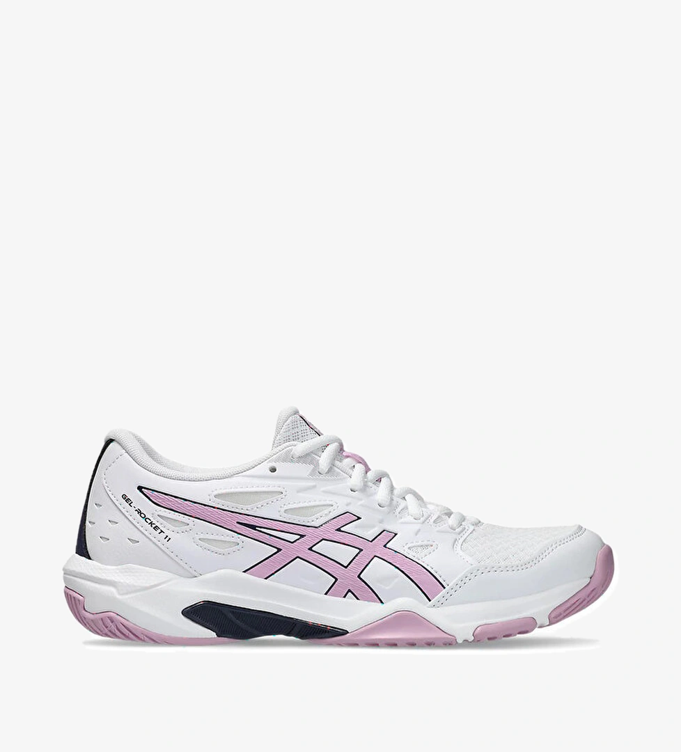 Asics Gel-Rocket 11 Kadın Beyaz Voleybol Ayakkabısı - Görsel 1