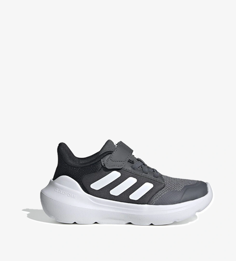 adidas Tensaur Run 3.0 El C Çocuk Gri Koşu Ayakkabısı - Görsel 1