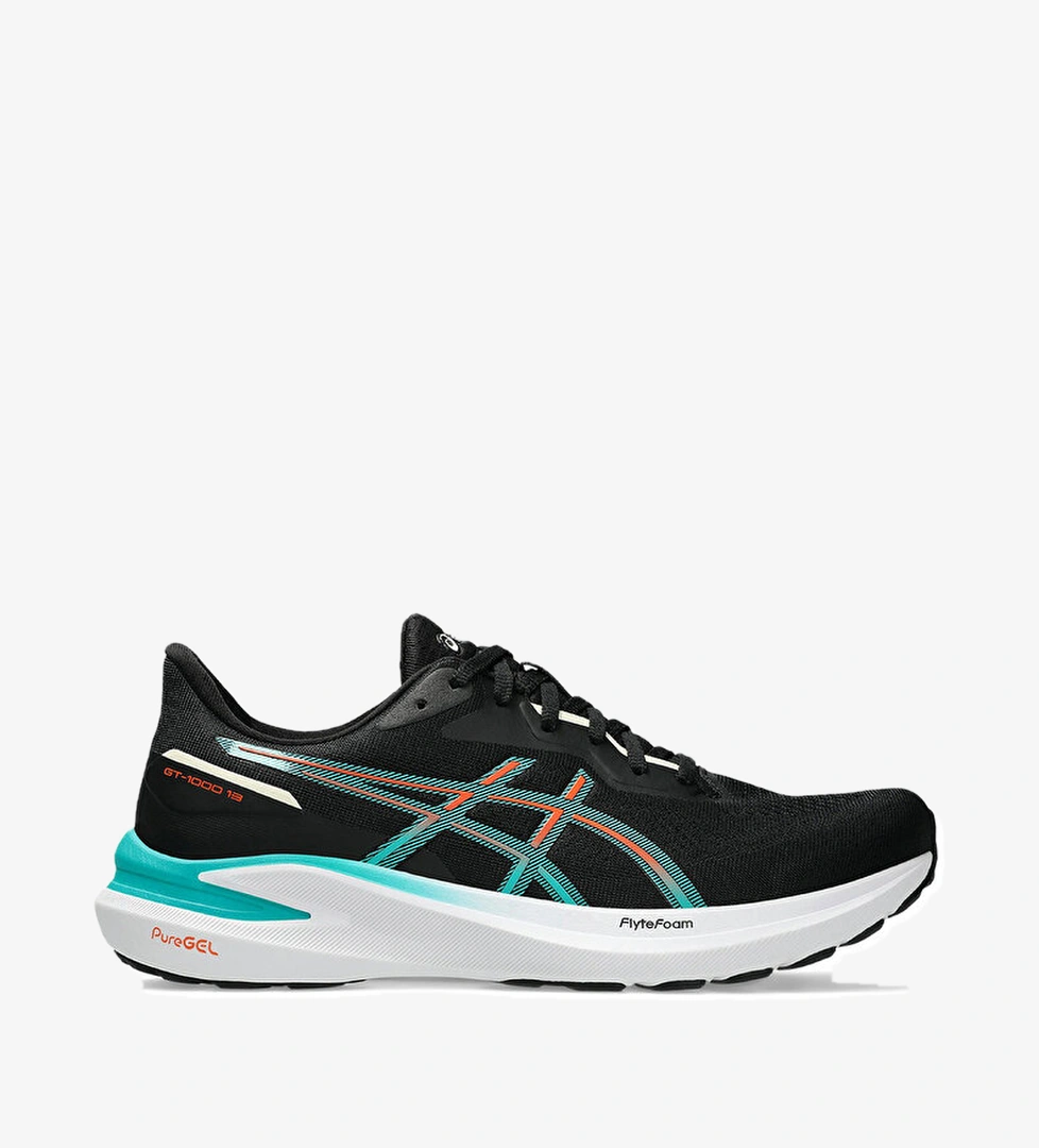 Asics Asics Gt-1000 13 Erkek Siyah Koşu 1011b858-005 Ayakkabısı model görseli