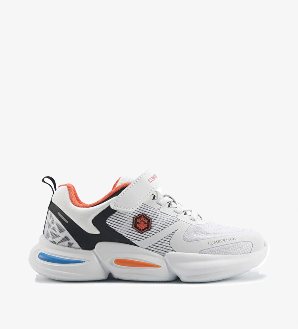 Lumberjack Hearter Erkek Çocuk Beyaz Koşu Ayakkabısı - Görsel 1