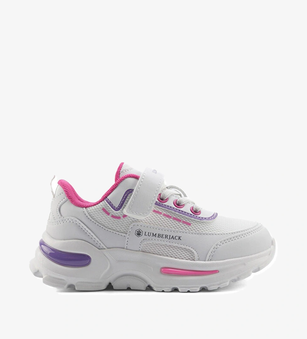 Lumberjack Nurse Kız Çocuk Beyaz Koşu Ayakkabısı - Görsel 1