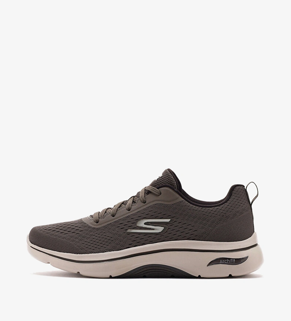 Skechers Go Walk Arch Fit 2.0-Idyllic 2 Erkek Bej Spor Ayakkabı