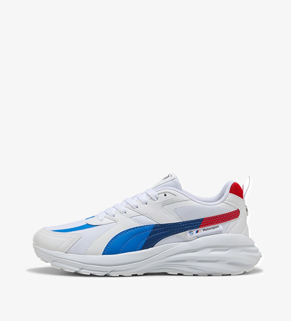 Puma BMW Mototsport Hypnotic Ls Erkek Beyaz Spor Ayakkabı - Görsel 1