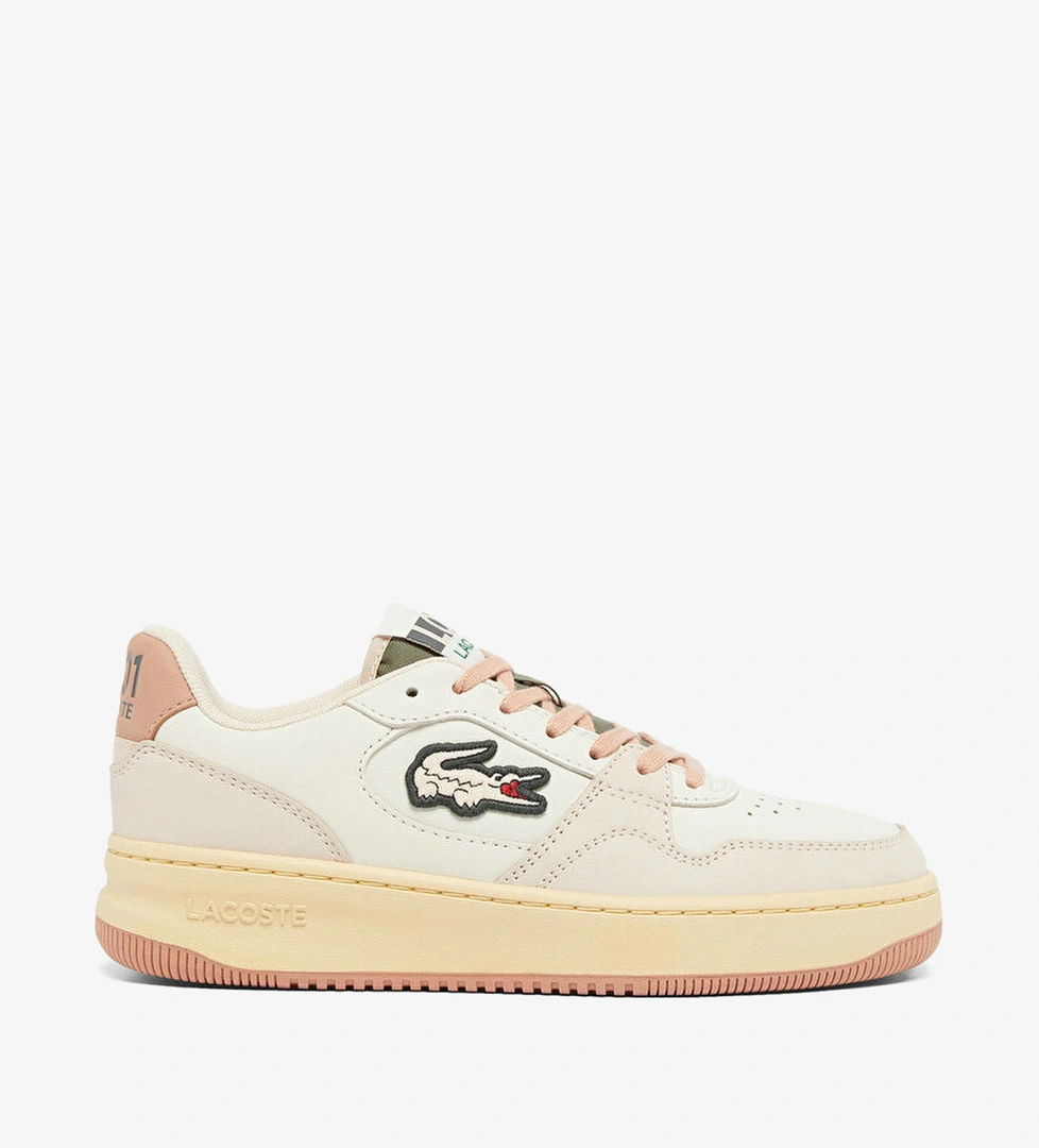 Lacoste L001 Set Kadın Bej Sneaker - Görsel 1