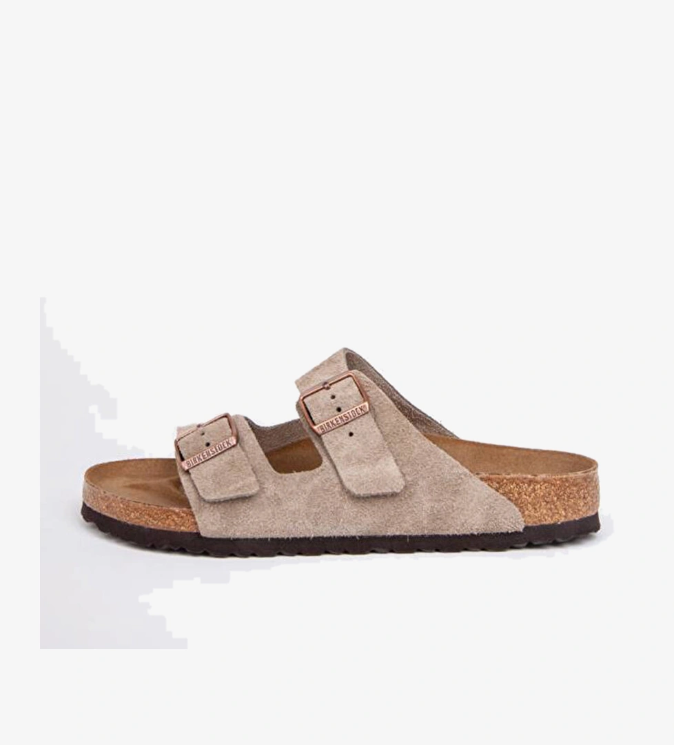 Birkenstock Arizona Vl Kadın Bej Terlik - Görsel 1