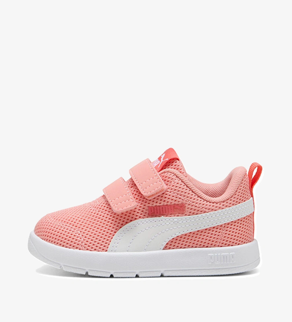 Puma Courtflex V3 Bebek Pembe Sneaker - Görsel 1