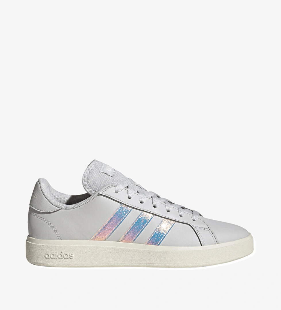 adidas Grand Court Base 2.0 Kadın Gri Sneaker - Görsel 1
