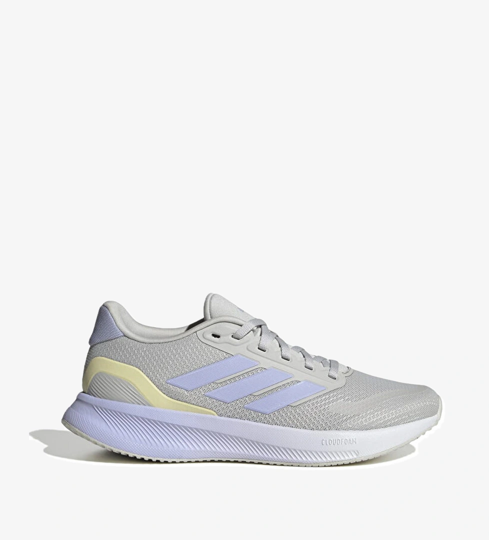 adidas Runfalcon 5 Kadın Gri Koşu Ayakkabısı - Görsel 1