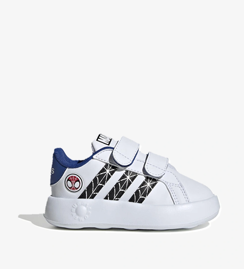 adidas Grand Court Marvel Spiderman Bebek Beyaz Sneaker