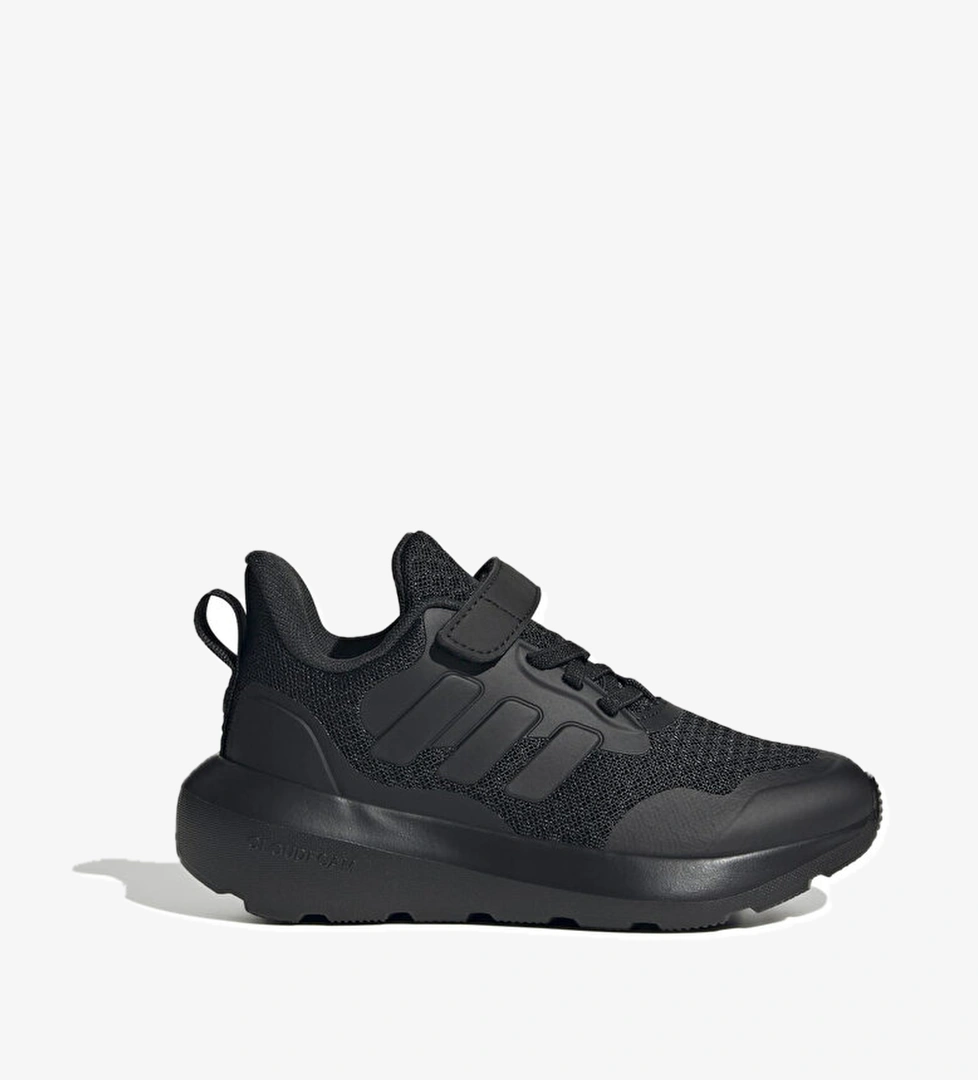 adidas FortaRun 3.0 El C Çocuk Siyah Koşu Ayakkabısı - Görsel 1