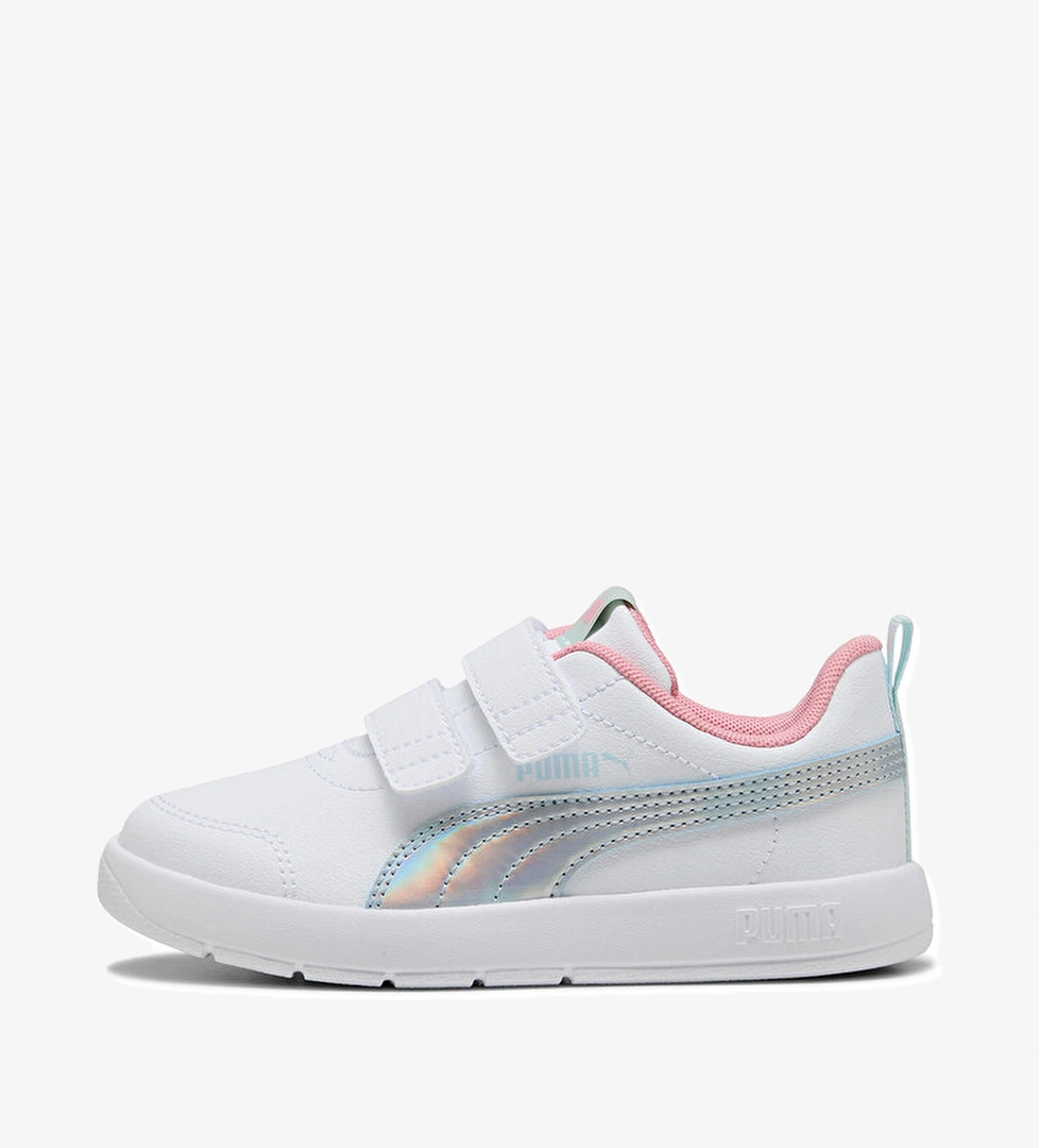 Puma Puma Courtflex V3 Space Belle Çocuk Kız V Beyaz Sneaker model görseli