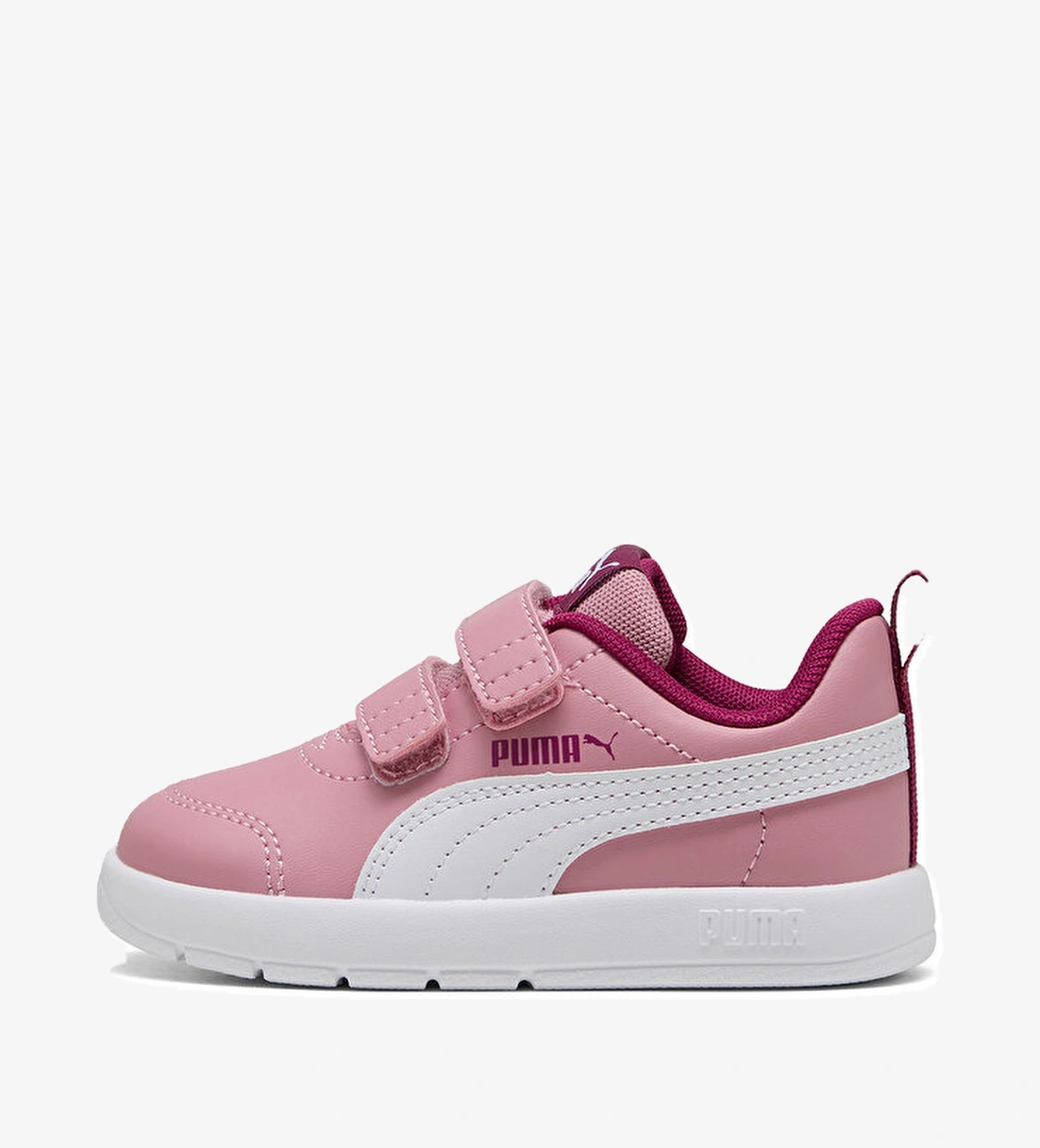 Puma Courtflex V3 V Bebek Pembe Sneaker - Görsel 1