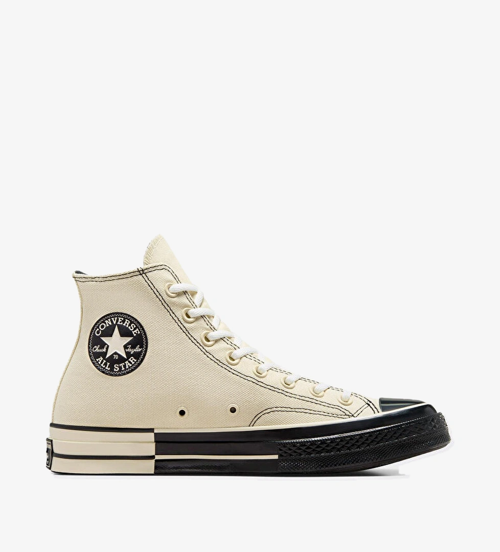 Converse Chuck 70 Hi Black & White Ekru Sneaker