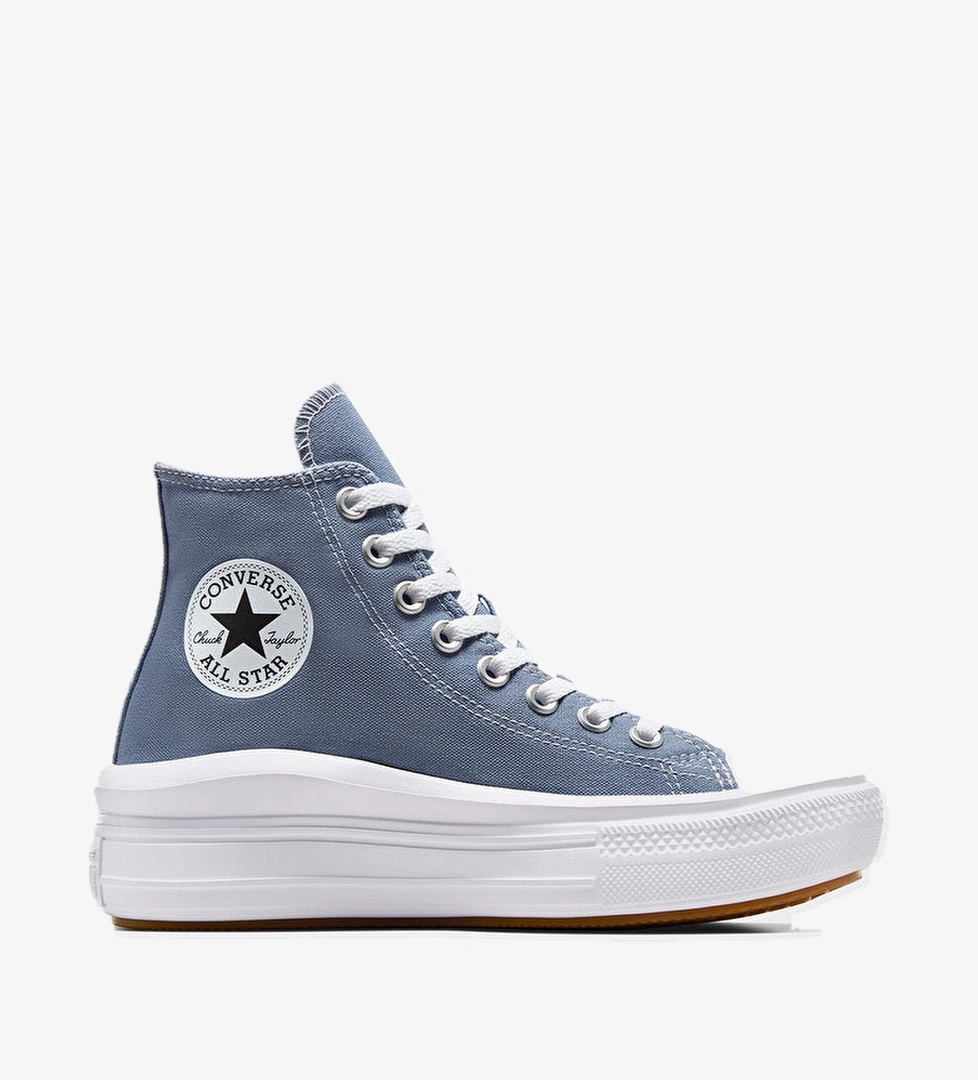 Converse Chuck Taylor All Star Move Kadın Mavi Sneaker - Görsel 1