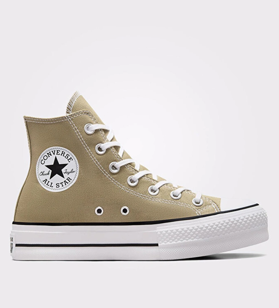 Converse Converse Chuck Taylor All Star Lift Hi Kadın Yeşil Sneaker model görseli